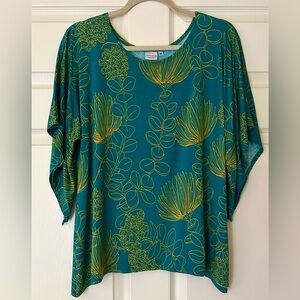 Simply Sisters by Lola, XL, floral blouse